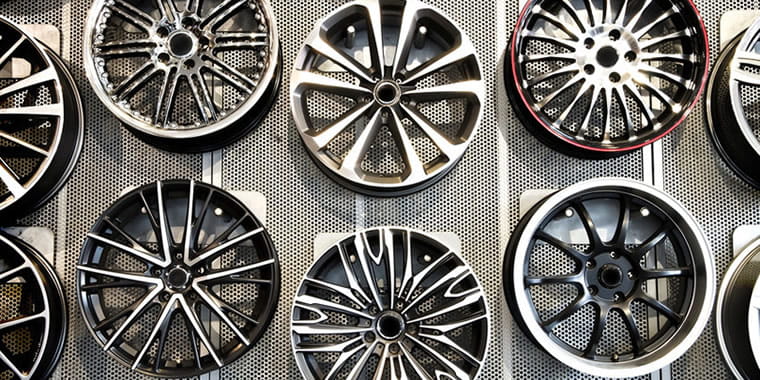 used alloy wheels